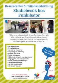 Här har föreningar kontaktats där de erbjudits stöd i form av information, kunskap, inspiration, studiebesök.