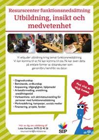 Trycksaker har producerats i form av en informationsfolder samt tre specifika erbjudanden.