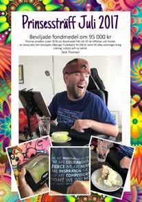 ANSÖKNINGAR FONDER/STIFTELSER Under året har Funkibator både varit beviljade och beviljats nya ekonomiska medel. Den här verksamheten har i stor omfattning genomförts och slutredovisats.