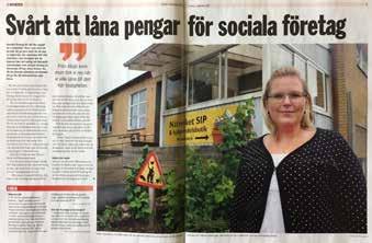 Svårt att låna pengar för sociala företag