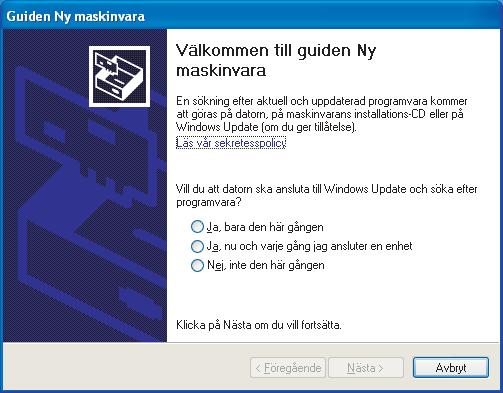 Steg 2 Installera skrivardrivrutinen Windows 1 1 För användare med USB-kabel Windows USB Olämplig installation Anslut INTE gränssnittskabeln än. 4 Sätt i den medföljande cd-skivan i cd-läsaren.