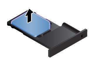 4. Om du installerar ett micro-sim-kort går du till steg 5.