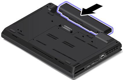 Så här undviker du skador: Använd endast batterier som rekommenderats av Lenovo. Förvara alltid batteriet på säkert avstånd från eld. Utsätt inte batteriet för stark värme.