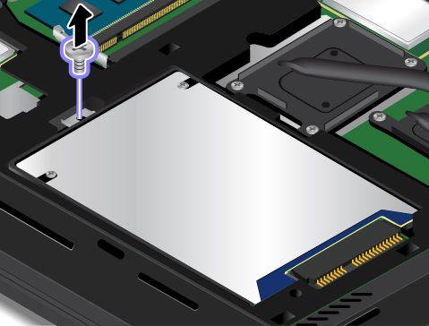 Byta ut hårddisken eller SSD-enheten (Solid State Drive) Skriv ut instruktionerna innan du börjar. Obs: Hårddisken och SSD-enheten är väldigt känsliga.