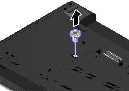 9. Installera batteriet. Se Byta batteri på sidan 123. 10. Vänd på datorn och anslut nätadaptern och alla kablarna.