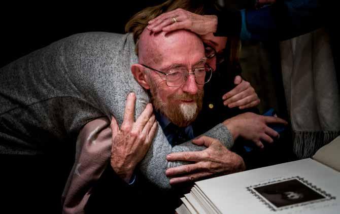 Unika föremål och berättelser Mötet med Einstein gjorde besöket på Nobelstiftelsen känslosamt för Kip Thorne.