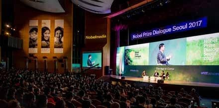 NOBEL MEDIA AB NOBEL MEDIA SPRIDER KUNSKAP om Nobelprisbelönade insatser och stimulerar intresse för vetenskap, litteratur och fredsarbete i linje med Alfred Nobels vision.