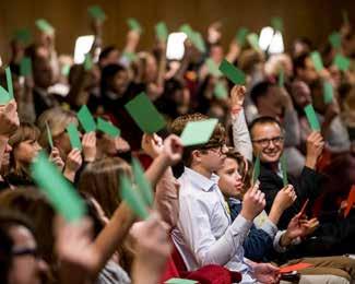Snabbkurs om de prisbelönade upptäckterna på Rival där publiken fick signalera om de förstod förklaringarna från Nobelkommittéernas ledamöter.