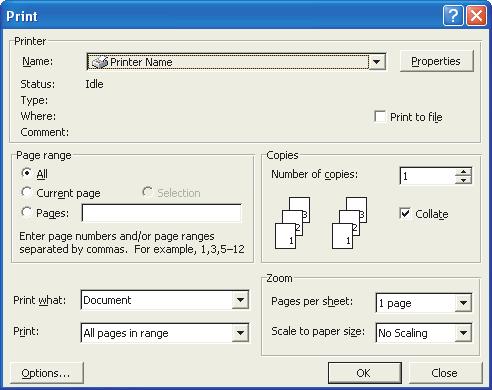 SKRIVARINSTÄLLNINGAR I WINDOWS Via menyerna i skrivarens operatörspanel har du tillgång till många alternativ. I Windows skrivardrivrutin finns även inställningar för många av dessa objekt.