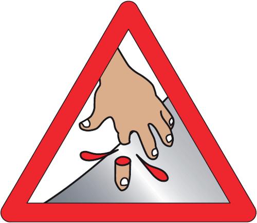 Risk för skador!