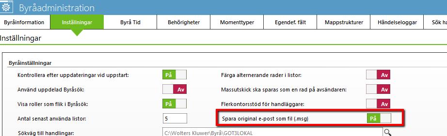 sparade handlingar och mail. I de fall kunden har en roll på en annan klient blir denna roll också borttagen. Eventuella Penneo ärenden blir borttagna från Byrå (ej i Penneo).