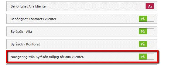 Funktionalitet för att flytta handläggaransvar Användbar när t.ex. en handläggare behöver tas bort. Hittas på handläggarkortet under kugghjulet.