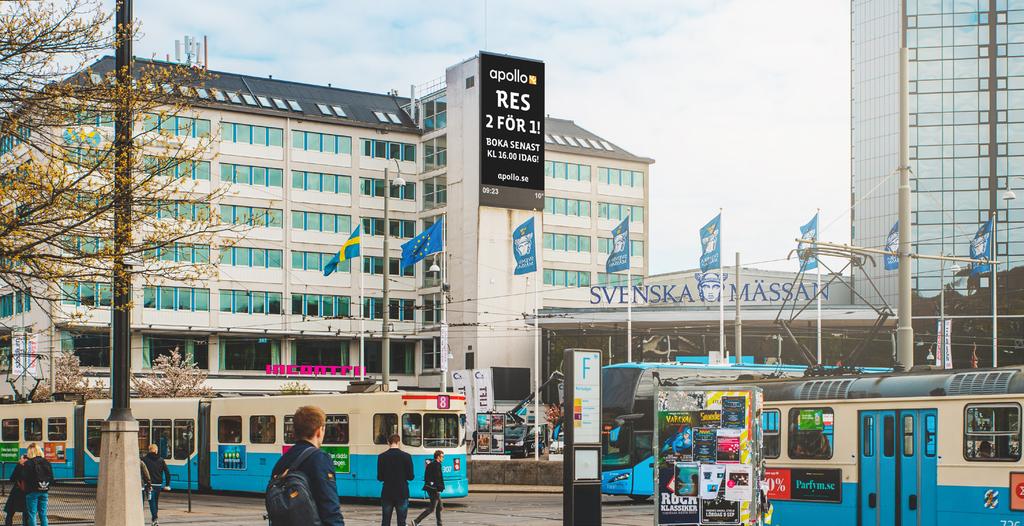 APOLLO - BLACK FRIDAY ERBJUDANDE LED KORSVÄGEN SVENSKA MÄSSAN, GÖTEBORG Personal: Antal anställda i koncernen uppgick vid periodens utgång till 61 personer, varav 24 är kvinnor.