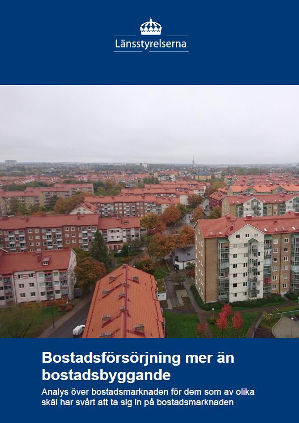 44 BOSTADSMARKNADSANALYS FÖR KALMAR LÄN 2018 Länskonferenser om bostadsbyggande och bostadsförsörjning Länsstyrelsen anordnade den 17 oktober 2017 en bostadskonferens: Bostäder för alla Tillsammans