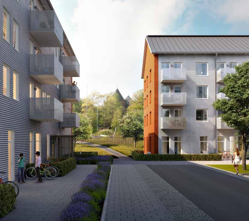 Fint, grönt och mysigt Välkommen till rf Kvibergs Äng där du alltid kan njuta av livet. På den mysiga innergården kan du bjuda in vänner och umgås eller bara sitta i solen och ta det lugnt.