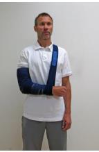 Proximal underarmsfraktur Tidig Fas Gångträning, framför speglar Med gips / med ortos viktig att avlasta underarmens tyngd!