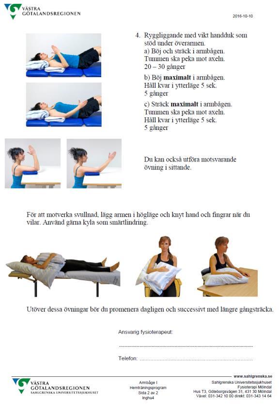 färre reps Variation! Fundera på redo för högre belastningar Fundera på intensivare rörlighetsövningar?