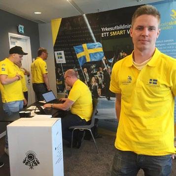 Plåtslagaren Rickard Andersson, från medlemsföretaget PIAAB, representerade Sverige under EuroSkills när evenemanget arrangerades i Göteborg i december 2016. Vi satsar på miljövänligt byggande!