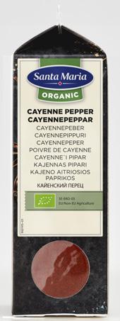 Vi har även utökat vårt ekologiska utbud med Cayennepeppar, Spiskummin, Curry Masala Spice Mix och Pineapple Thai Spice Mix. ORGANIC BASILIKA ART NR: 101233 VIKT: 140 g 119032 603928 Basilika*.
