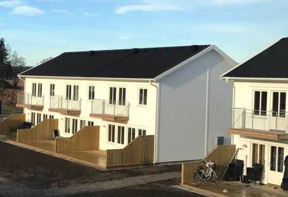 BRF Livet i Lillån i Örebro, inflyttning har skett i etapper från september till december 2017.