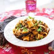 Grönsaker 1 rödlök 1 vitlök 1 aubergine 1 citron 1 förp endivesallad 1 förp salladsmix 1 ask cocktailtomater 1 färsk persilja 1 förp fryst basilika Mejeri 2 dl creme fraiche 1