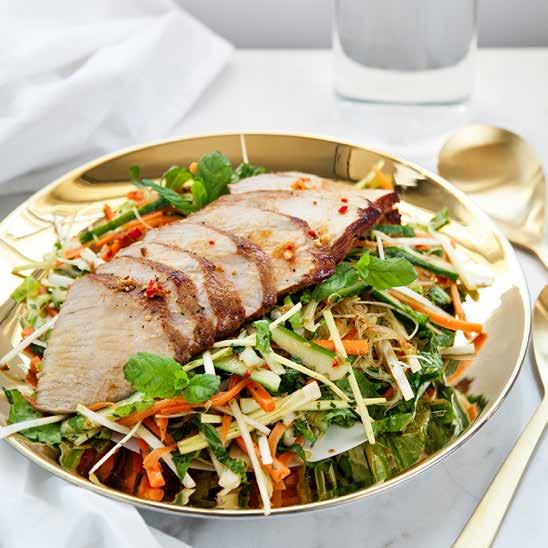 Kommande meny vecka 41 Recept 1: Fiskfralla med ärtpuré och