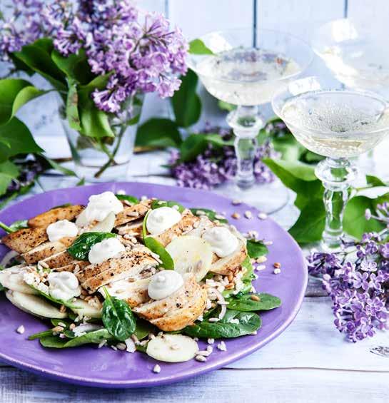 röd- och vit balsamvinäger, honung, grovkornig senap, japansk
