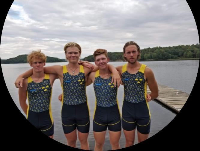 JM4- Fyra utan styrman Linus Fäldt, Mölndals RK 17 båtar 3 Försökslopp/Heats torsdag, 9