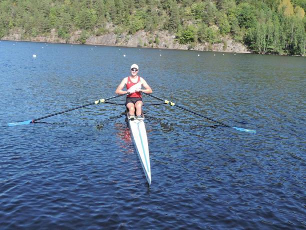 Melker Persson, Falkenbergs RK JM1x Singelsculler 37 båtar 8 Försökslopp/Heats onsdag, 8 augusti 2018 4 uppsamlingslopp/repechages
