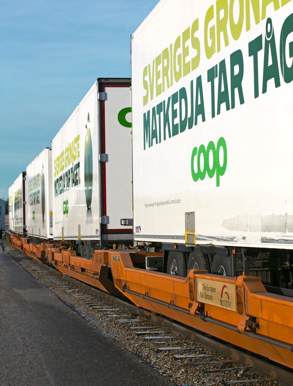 Hållbarhetsrapport 41 12 000 Coop-tåget ersätter