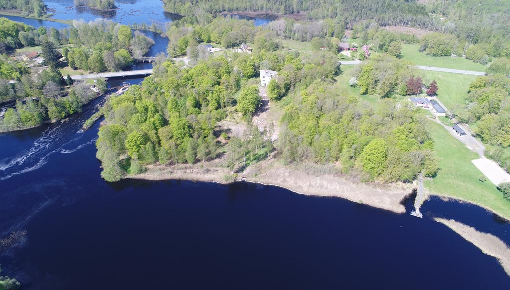 De norra delarna ska användas till bostadsändamål med infartsväg in till området.