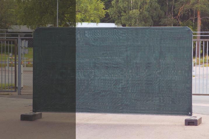 Byggstängsel BANDEROLL OCH INSYNSSKYDD Vill du