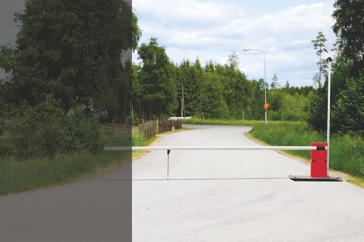 SPEED 4500 Mobila Grindar Starkt, säkert och estetiskt tilltalande SPEED 4500 är en ekonomisk & stark bom för öppningsbred