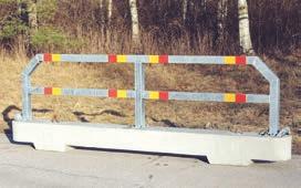 reparationsarbete utförs på trottoarer eller byggnader, för att förhindra tillgång till privat mark eller förhindra obehörig parkering och fordon som stannar olagligt.