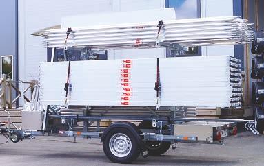 last: 983kg KRAVALLSTAKET-TRAILER 