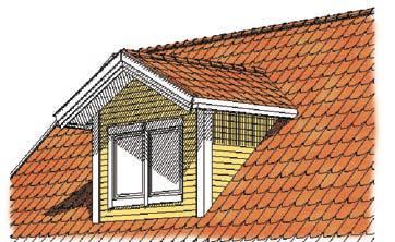 Terrasstolpar i limträ 115 x 115 mm.