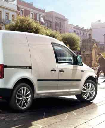 CADDY 6 Exteriör. 8 Interiör. 12 Baklucka och bakdörrar. 14 Lastutrymmet. 16 Funktion. 18 Caddy Maxi Skåp. 20 Översikt över standardutrustning.