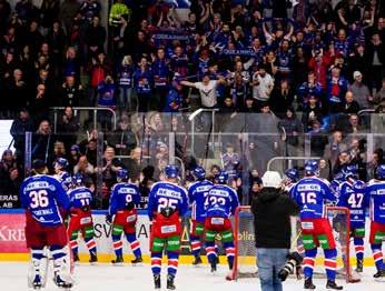 Sedan har jag även ett starkt personligt engagemang för klubben och någonstans är det är upp till oss företagare att hjälpa till att lyfta hockeyn FREDRIK BLADÅS, VD, KUSTBYGG GROUP Vi på McDonald s