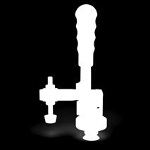 22 SNABBSPÄNNANORDNINGAR & ADAPTER Vertikala växla klämman med adapter Vertikala växla klämman med Adapter användas universellt med 22 mm borrhål.