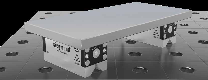 28 22 16 MAGNETISKA FASTSPÄNNING TEKNIK Duo magnet fästblock De Magnetiska Spännblocksparen har två motsatta magnetiska sidor och är konstruerade för att arbetsstycken ska fixas på stålytor som
