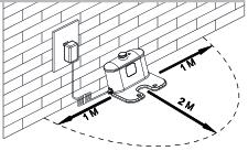 Komponenter Display A. Sätt på strömbrytaren på robotdammsugarens undersida (robotdammsugaren piper två gånger och försätts i standby-läge lysdioden lyser blå). B.