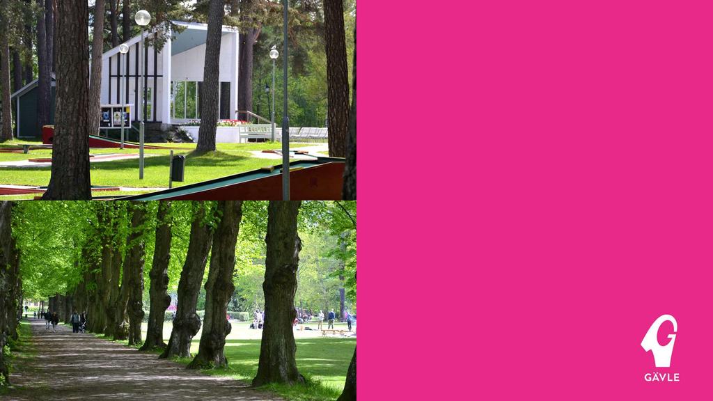 Boulognerskogen Detta parkområde mitt i Gävle består av ett skulpterat parklandskap med både öppna gräsytor, trädgrupper och olika vattenmiljöer.