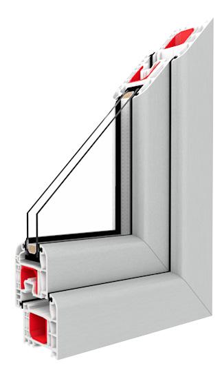 Igloo 5 Classic Energibesparande och funktionella lösningar för ditt hem! Profil- Avrundad profil i A-klass ger fönstret ett modern utseende.