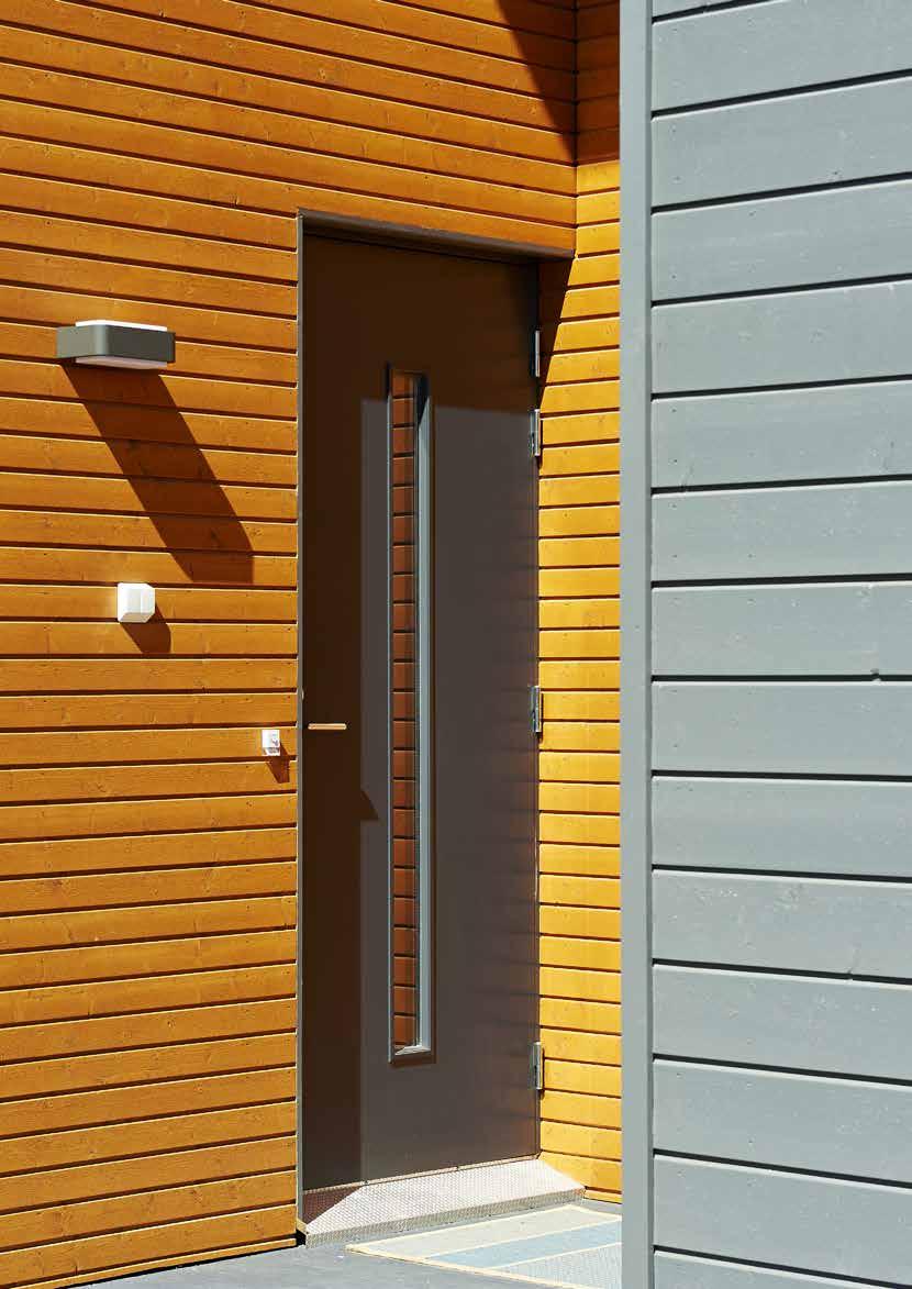 YTTERDÖRRARS FÄRGER Vit NCS S 0502-Y Ljusgrå NCS S 2500-N Beige NCS S 4010-Y30R