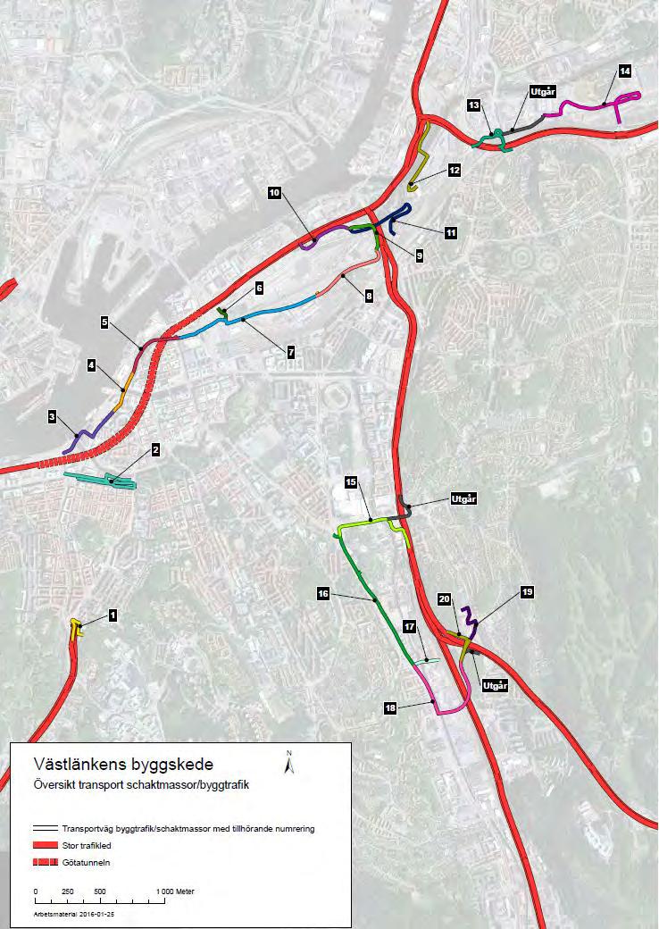 Bilaga D. Transportvägar Figur D1.