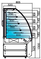 ingår Magnetlås - håller dörrarna i öppet läge /dörr 750:- Multiplexpanel lackad FOREX (14mm) /st 2 600:- Gavlar i lackerad metall (3mm) /2st 2 300:- Hjul /4st 1 300:-