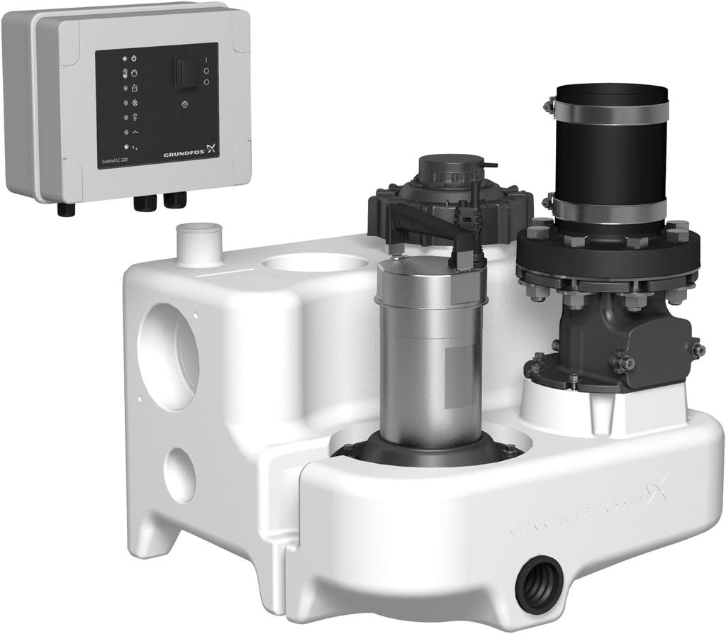 GRUNDFOS INSTRUKTIONER