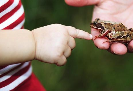 Näring för nyfikna Det är ju inte bara barnen som ska växa. För att vägleda barnen rätt, behöver pedagogerna också utvecklas.
