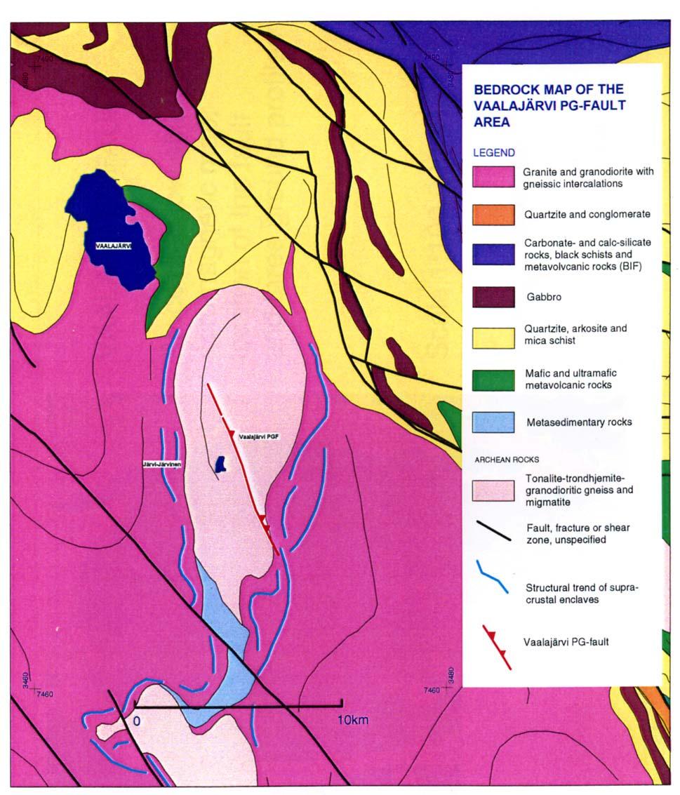 Vaalajärvi Fault (M 6.5 6.