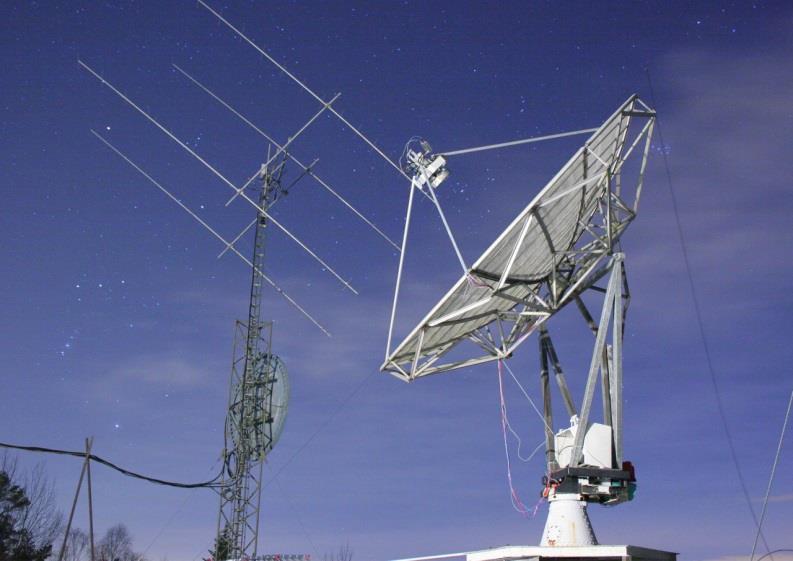 25/1 sändes det konsert från SK0UX via denna vackra 6 m stora parabol! Tänk vad radioamatörer kan! Är Dramaten medlem i SSA? Borde de vara!